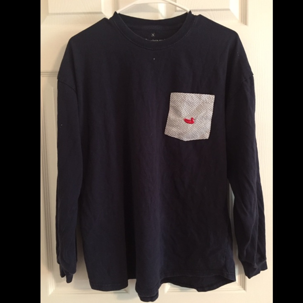 Southern Marsh Seersucker Pocket Tee